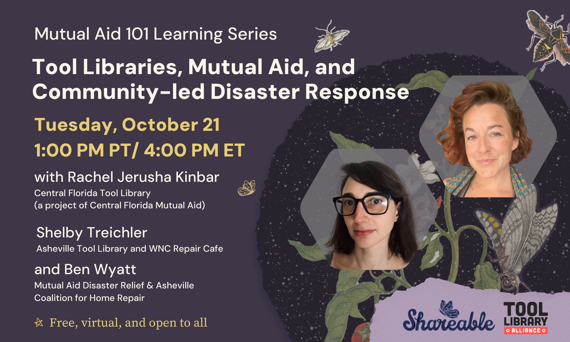 Mutual Aid 101 and Cities@Tufts events are back!